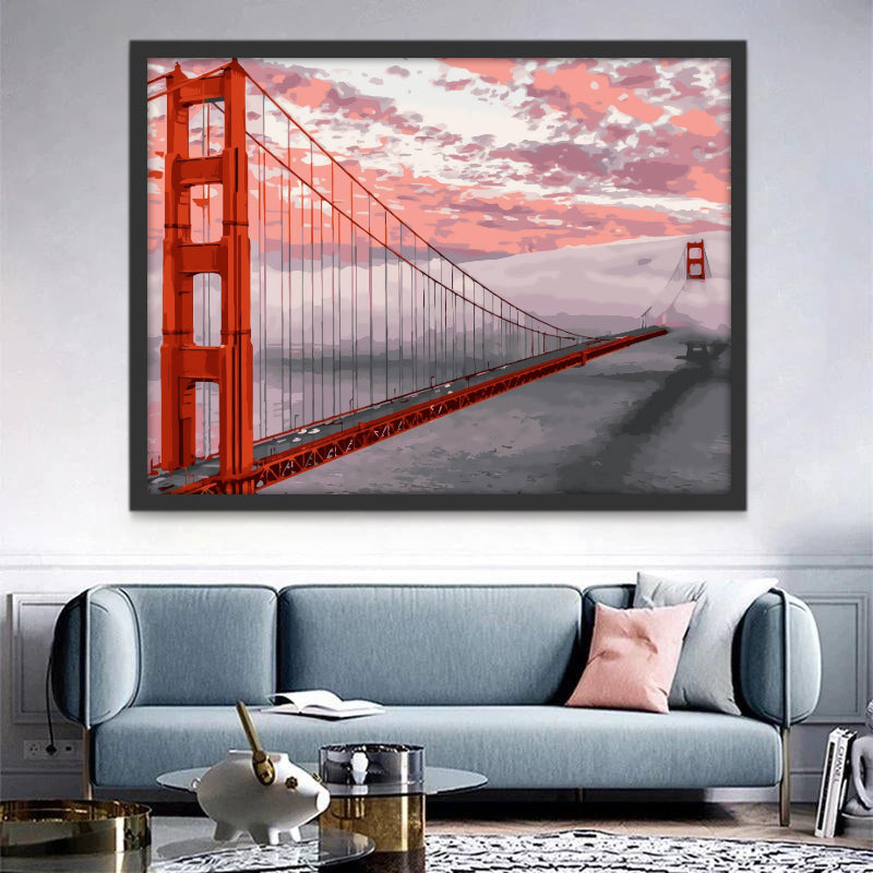 Golden State Peinture par Numéros PBNNATW287