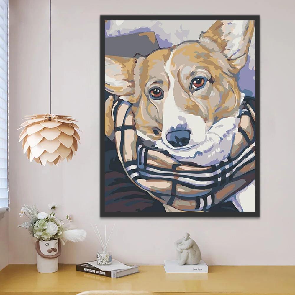 Gorgi Digne Peinture par Numéros