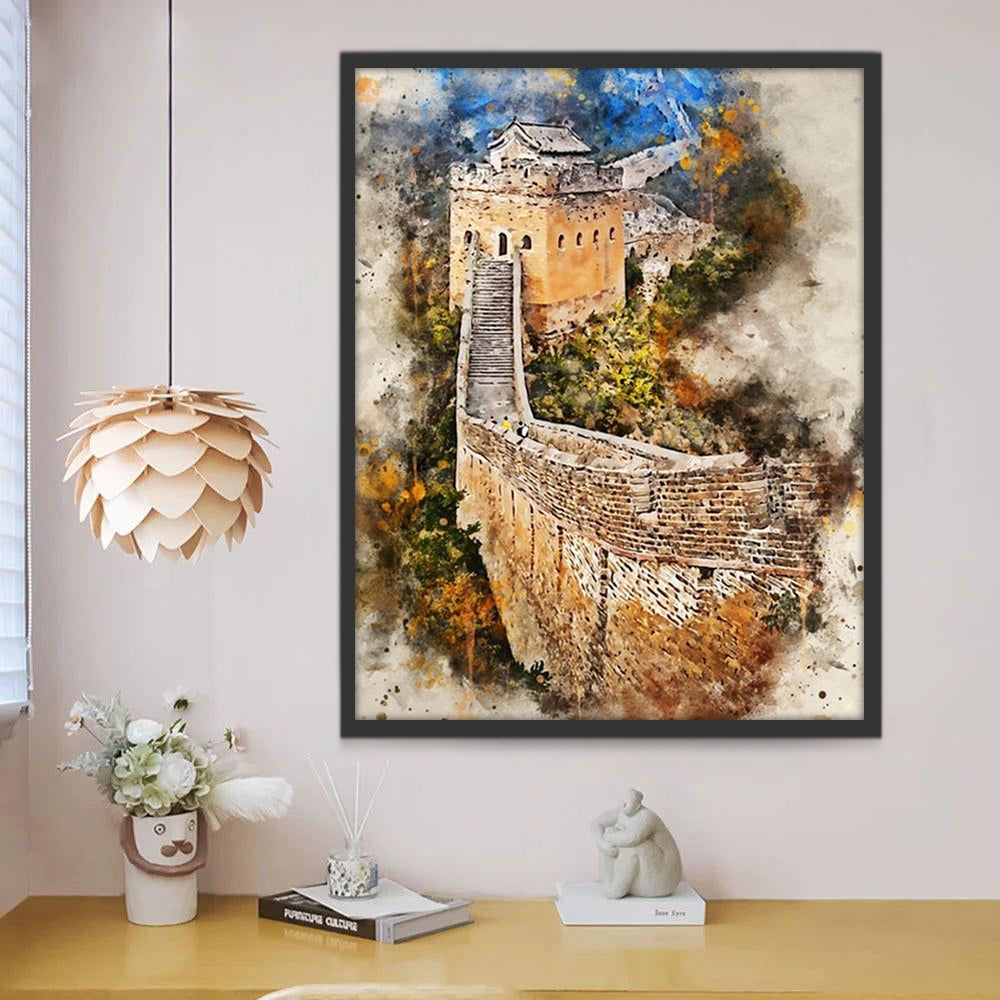 Grande Muraille Peinture par Numéros