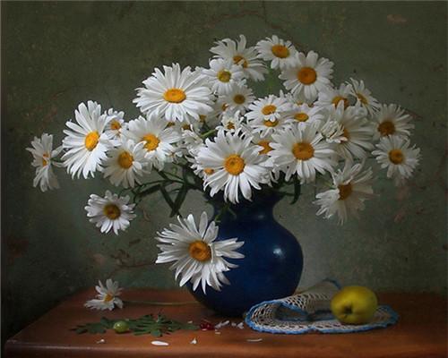 Grandes Marguerites Famille Peinture par Numéros