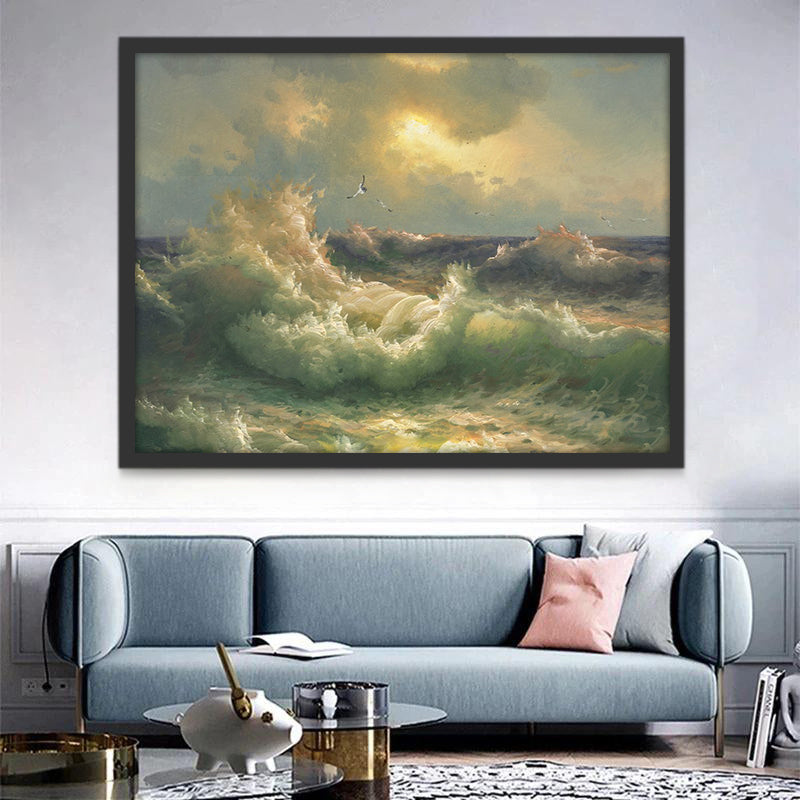 Grandes Vagues Peinture par Numéros