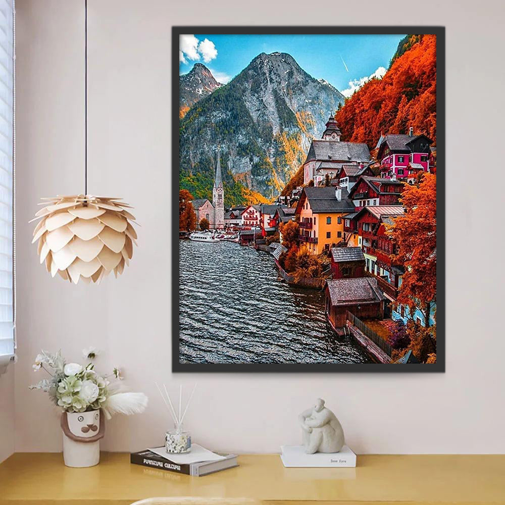 Hallstatt Peinture par Numéros