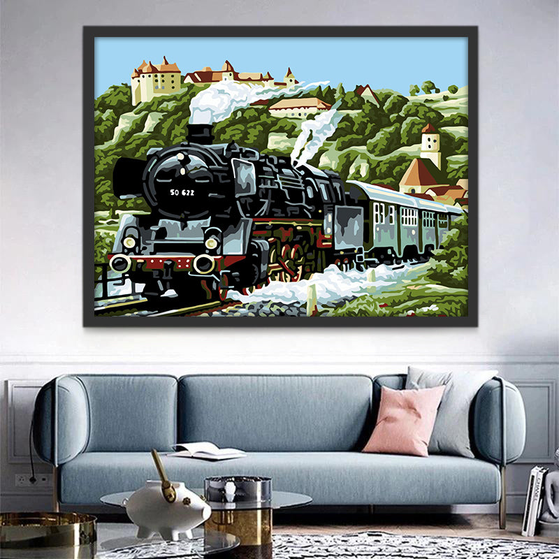 Hogwarts Express Peinture par Numéros