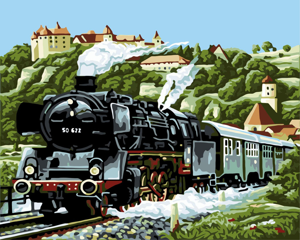 Hogwarts Express Peinture par Numéros