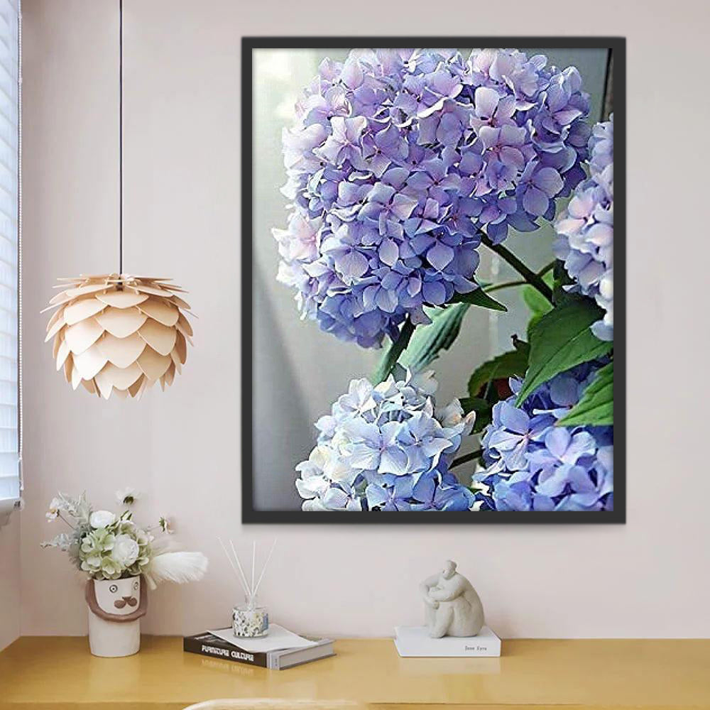 Hortensia Peinture par Numéros