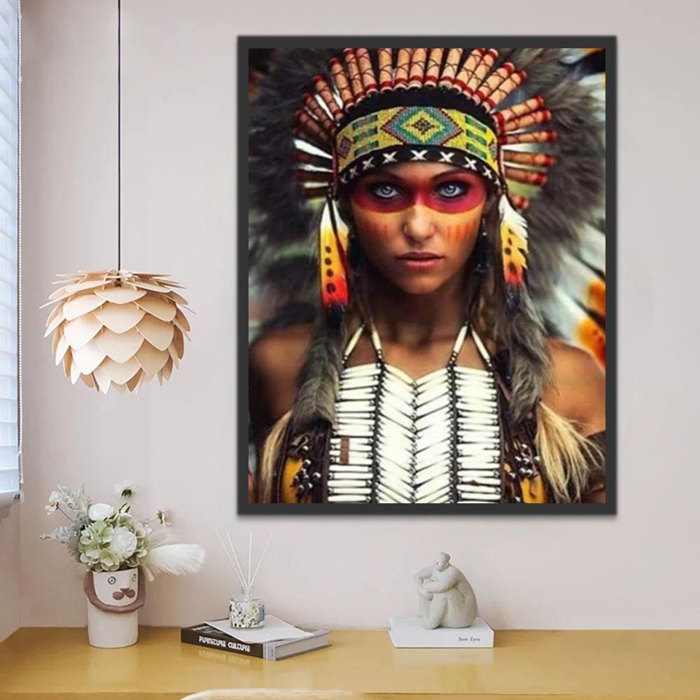 Indienne Peinture par Numéros