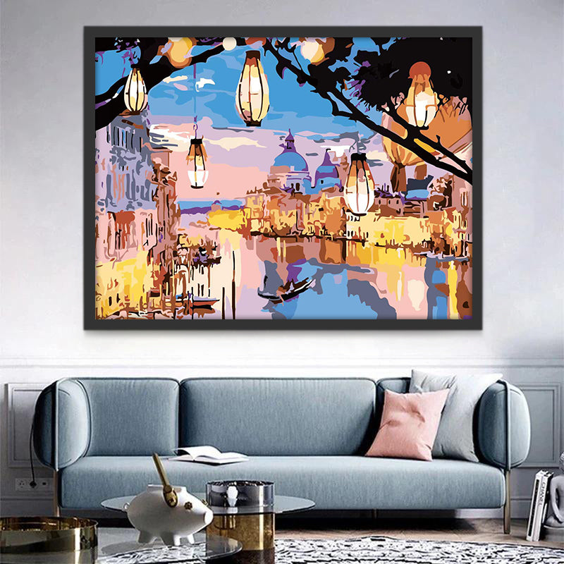 Italie Venise Peinture par Numéros