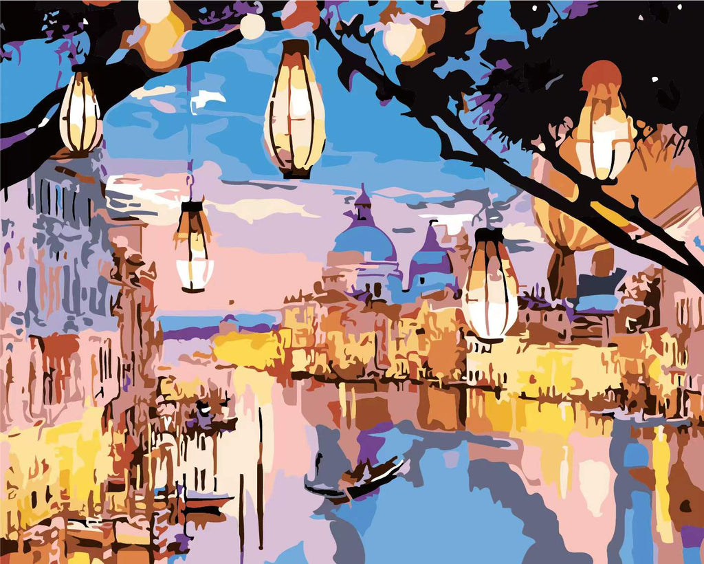 Italie Venise Peinture par Numéros