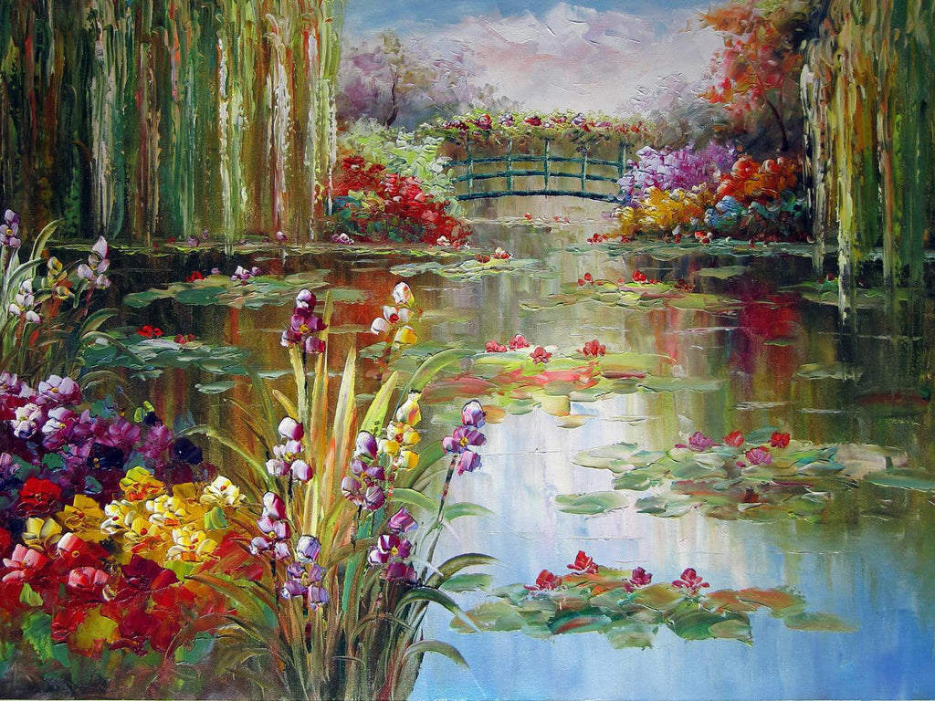 Jardin de Nymphéas Peinture par Numéros