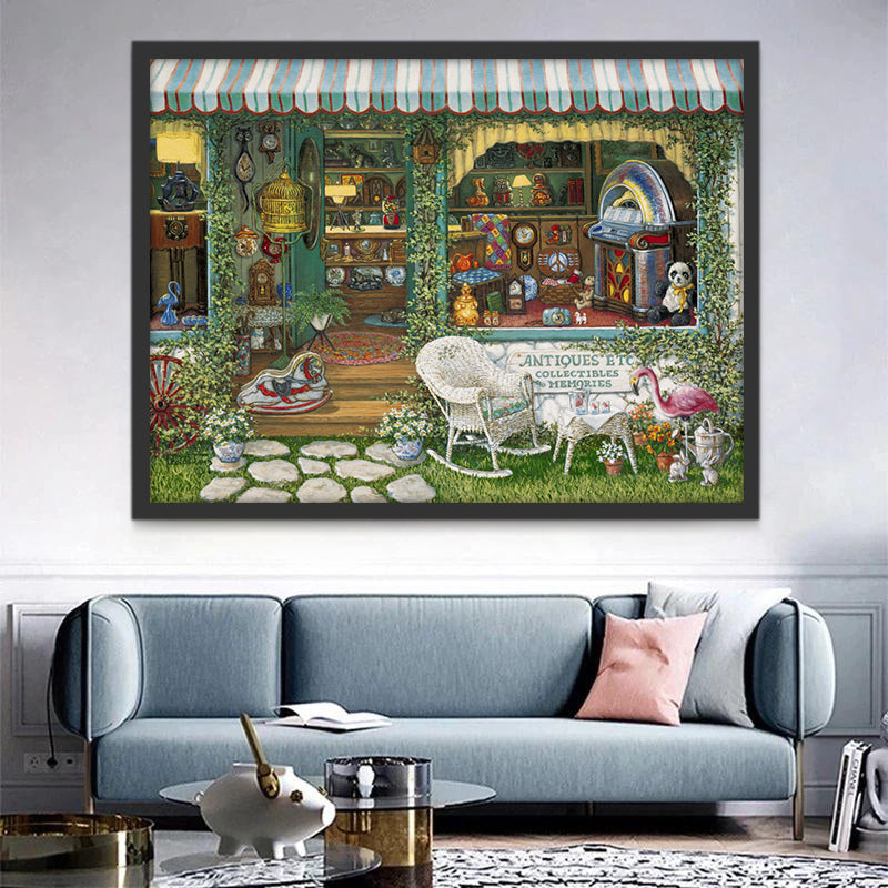 Jardin Intérieur Peinture par Numéros