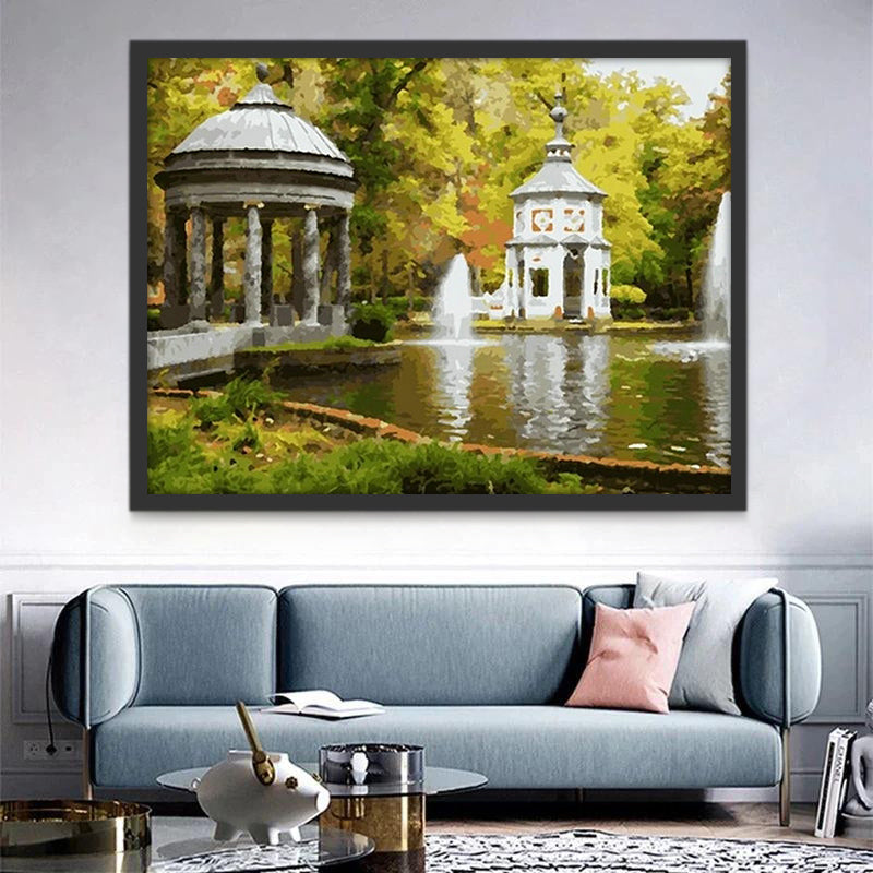 Jardin Peinture par Numéros