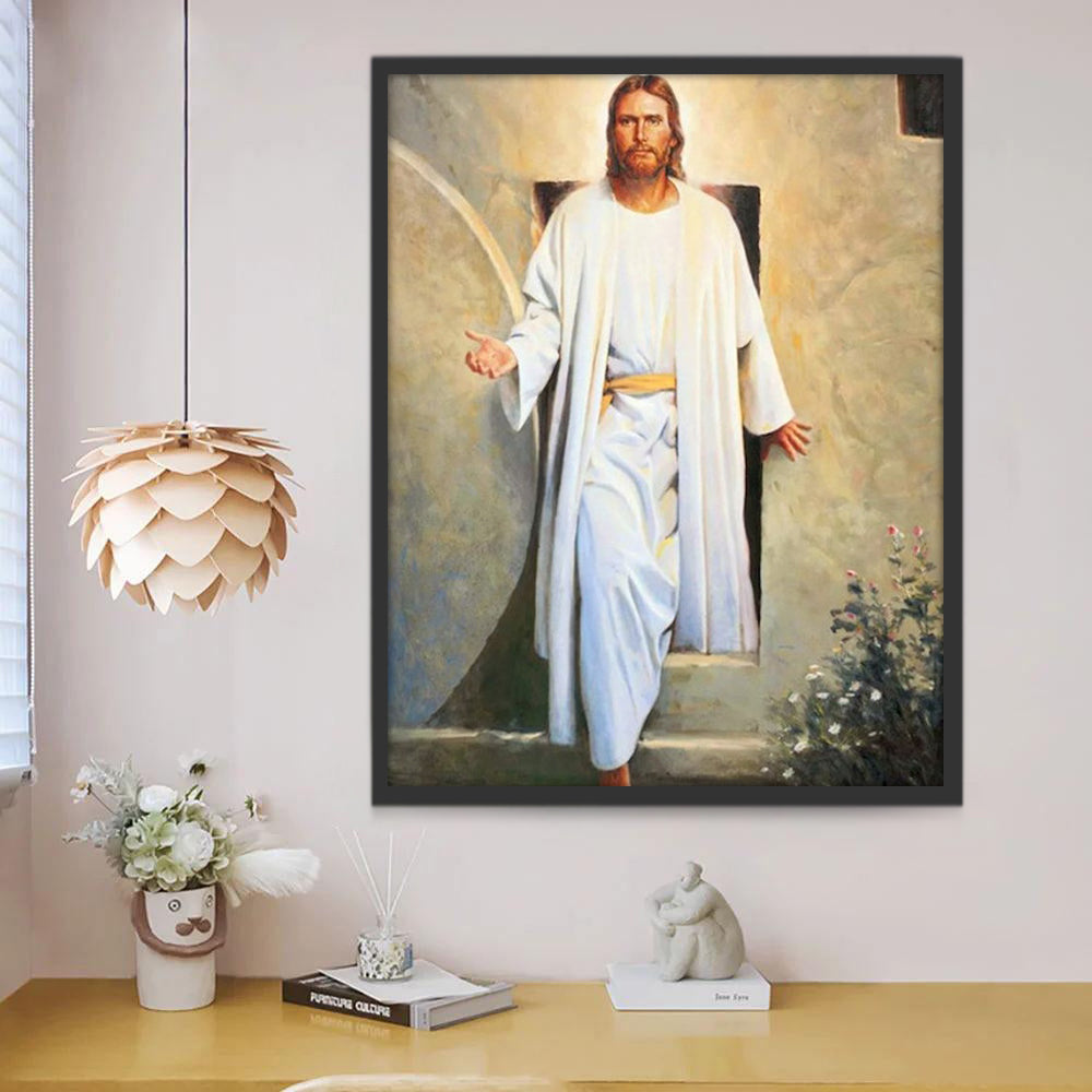 Jésus de Del Parson Peinture par Numéros