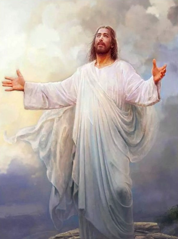 Jeune Jésus Peinture par Numéros