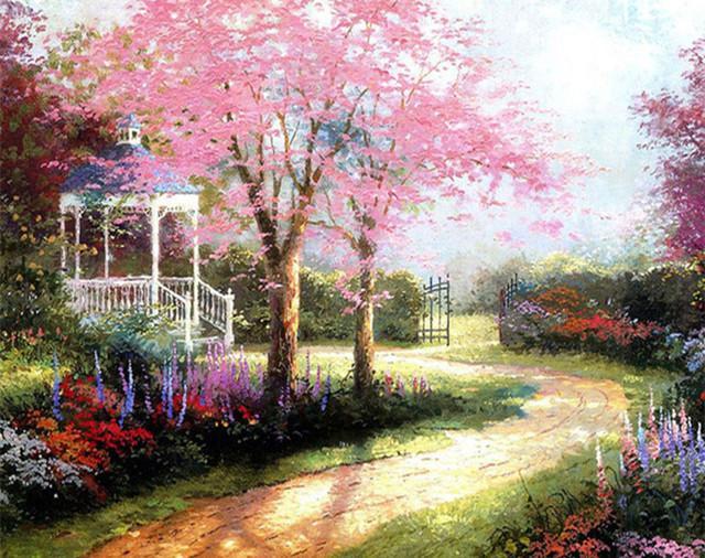 Joli Arbre Peinture par Numéros