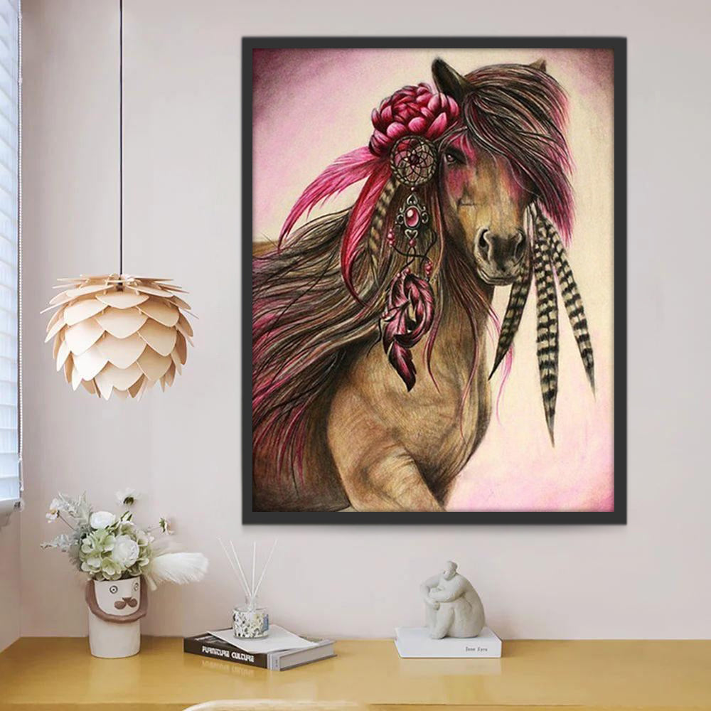 Joli Cheval Peinture par Numéros