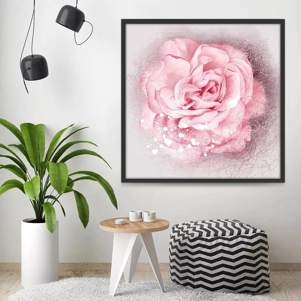 Jolie Rose Peinture par Numéros