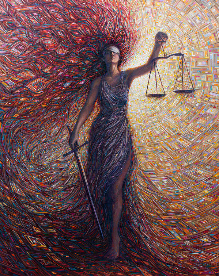 Justice Peinture par Numéros
