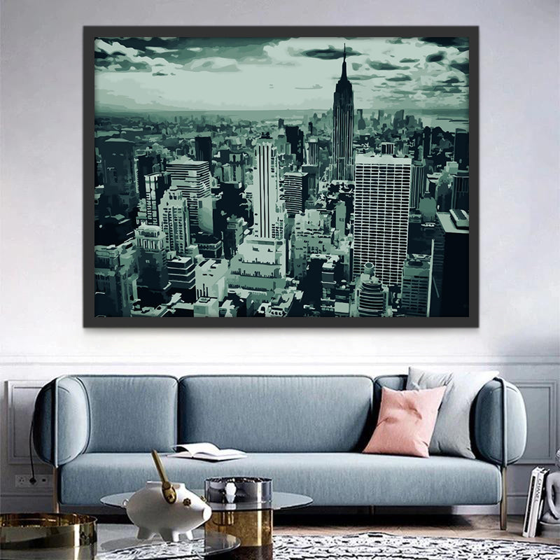L'Empire State Building Peinture par Numéros