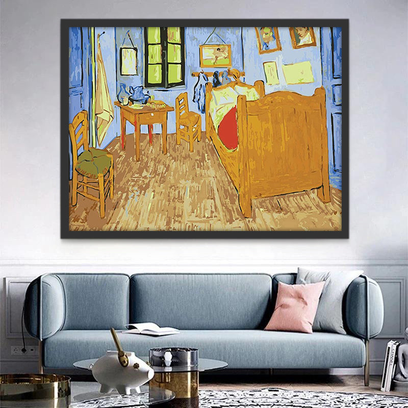 La Chambre à Arles Peinture par Numéros