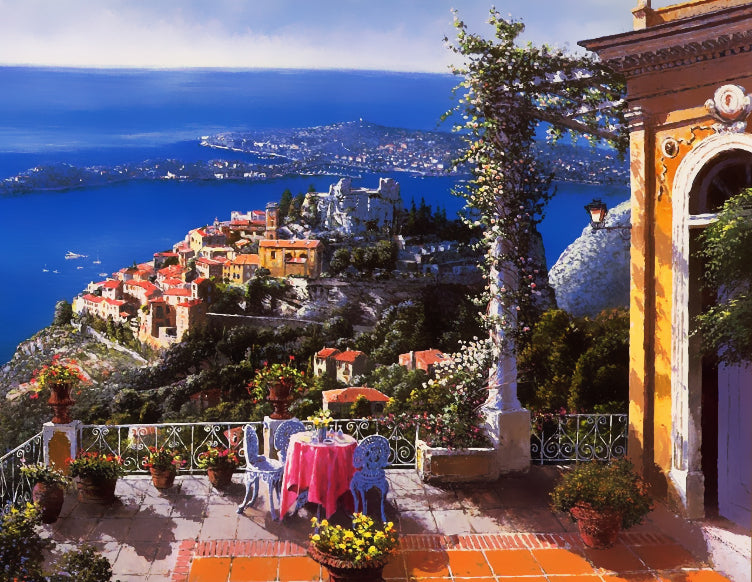 La Méditerranée Peinture par Numéros