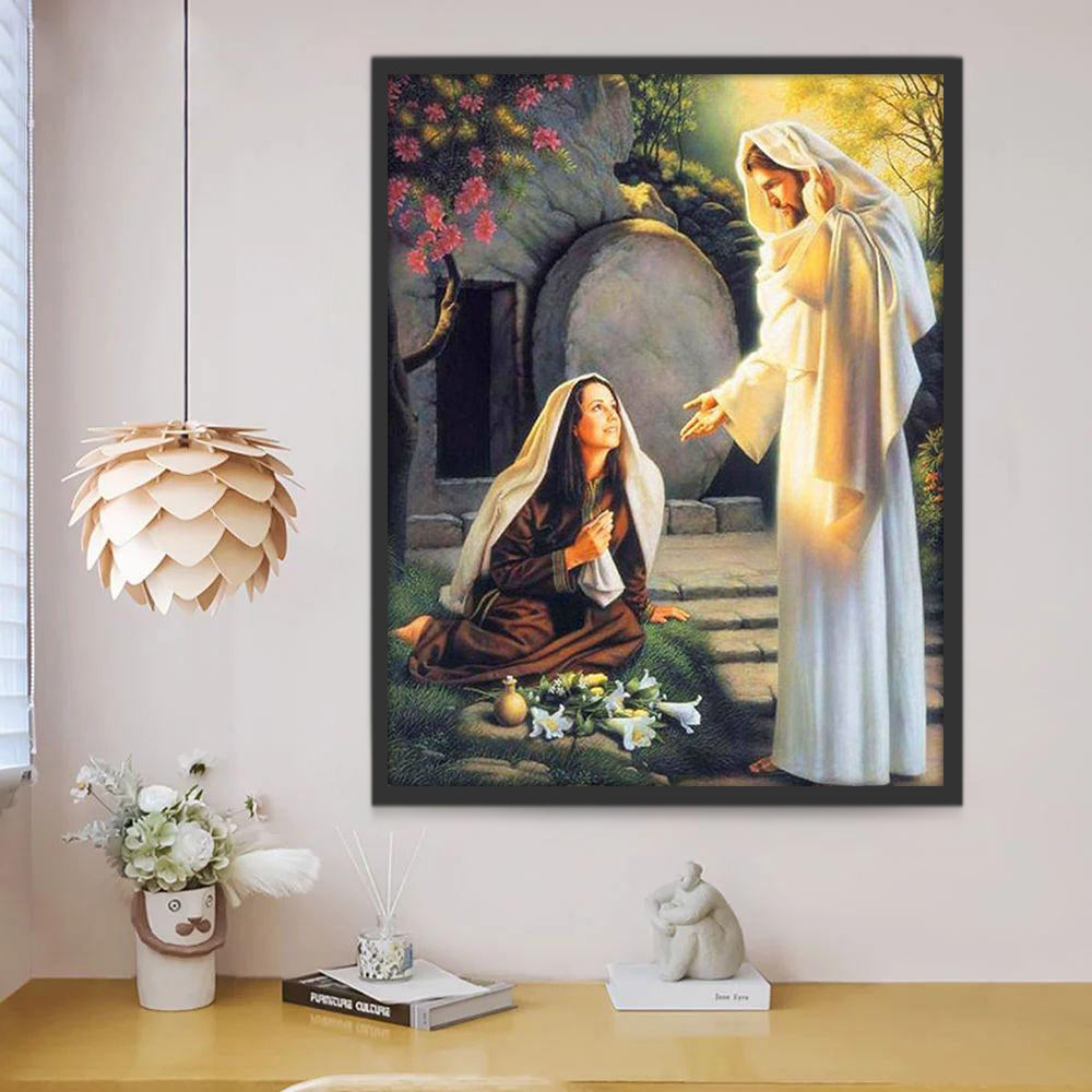 La résurrection de Jésus Peinture par Numéros