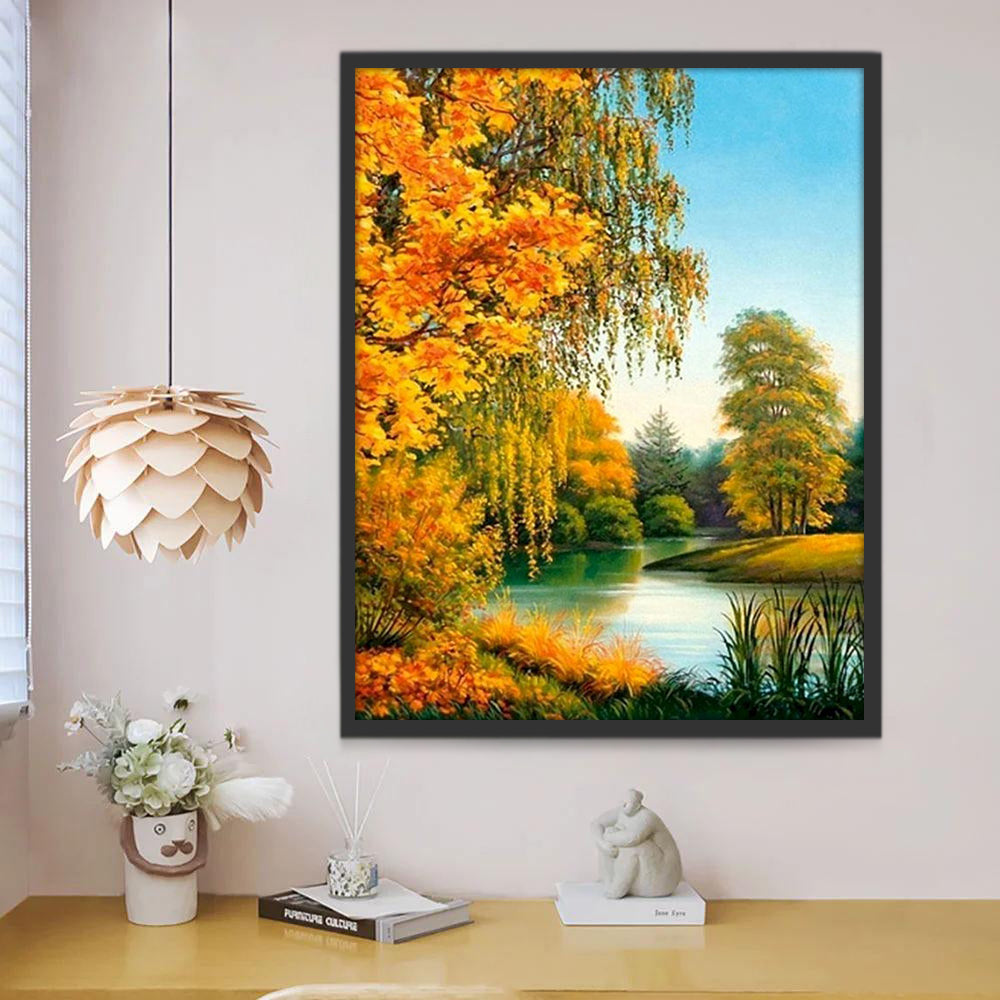 La Splendeur de l'Automne Peinture par Numéros