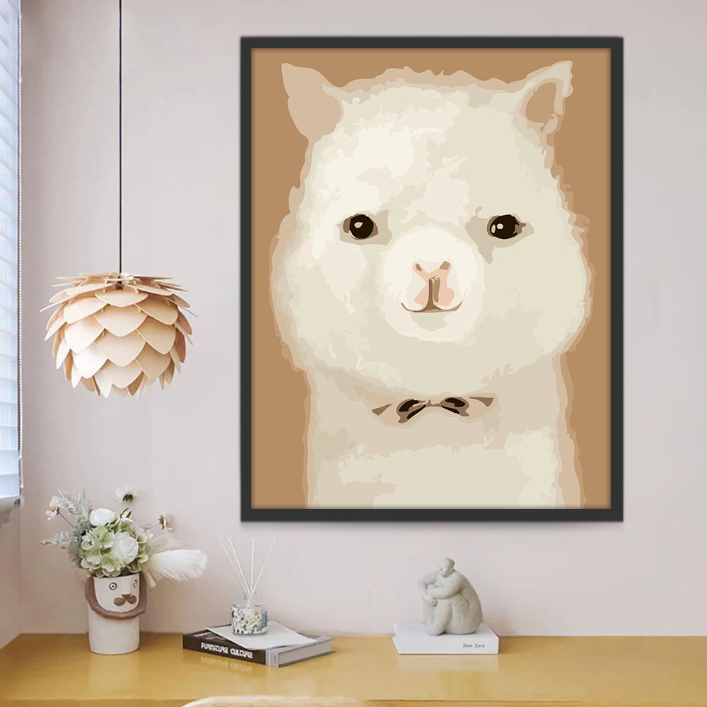 Lama Peinture par Numéros