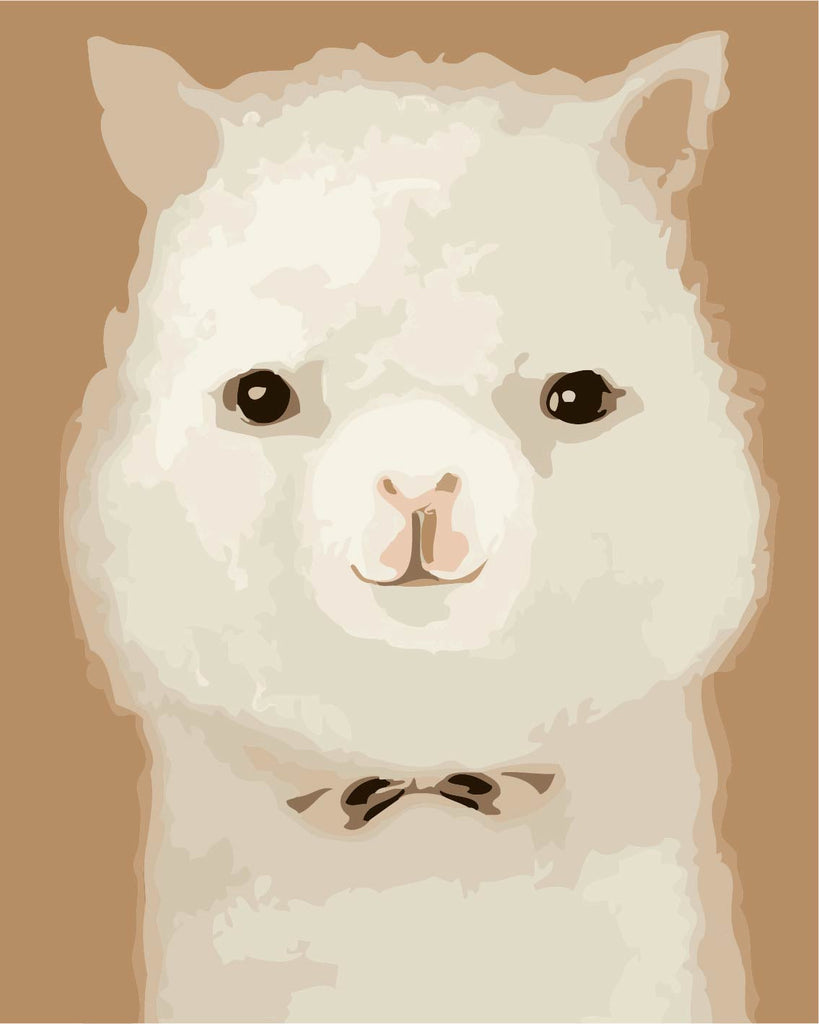 Lama Peinture par Numéros