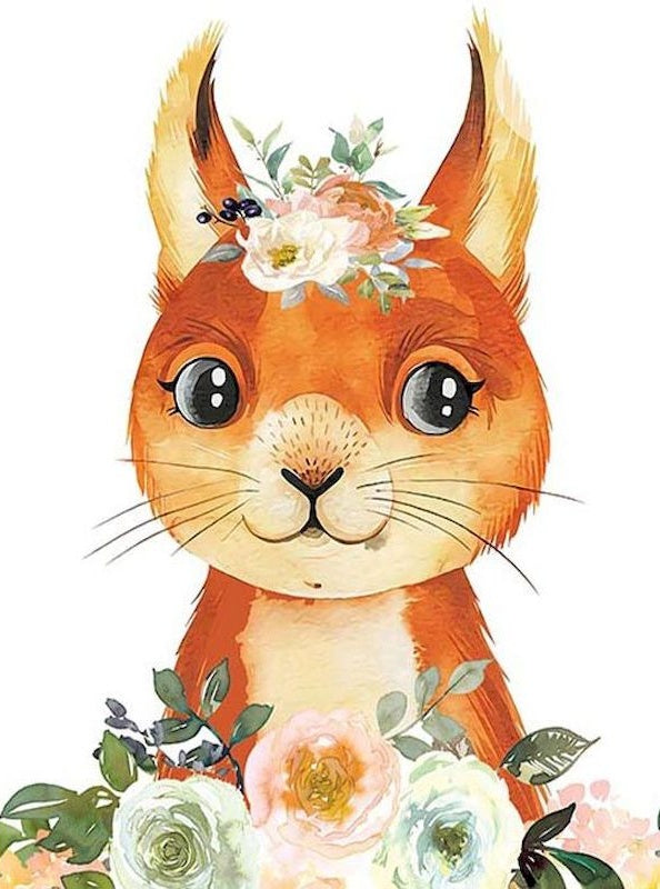 Lapin Roux Peinture par Numéros