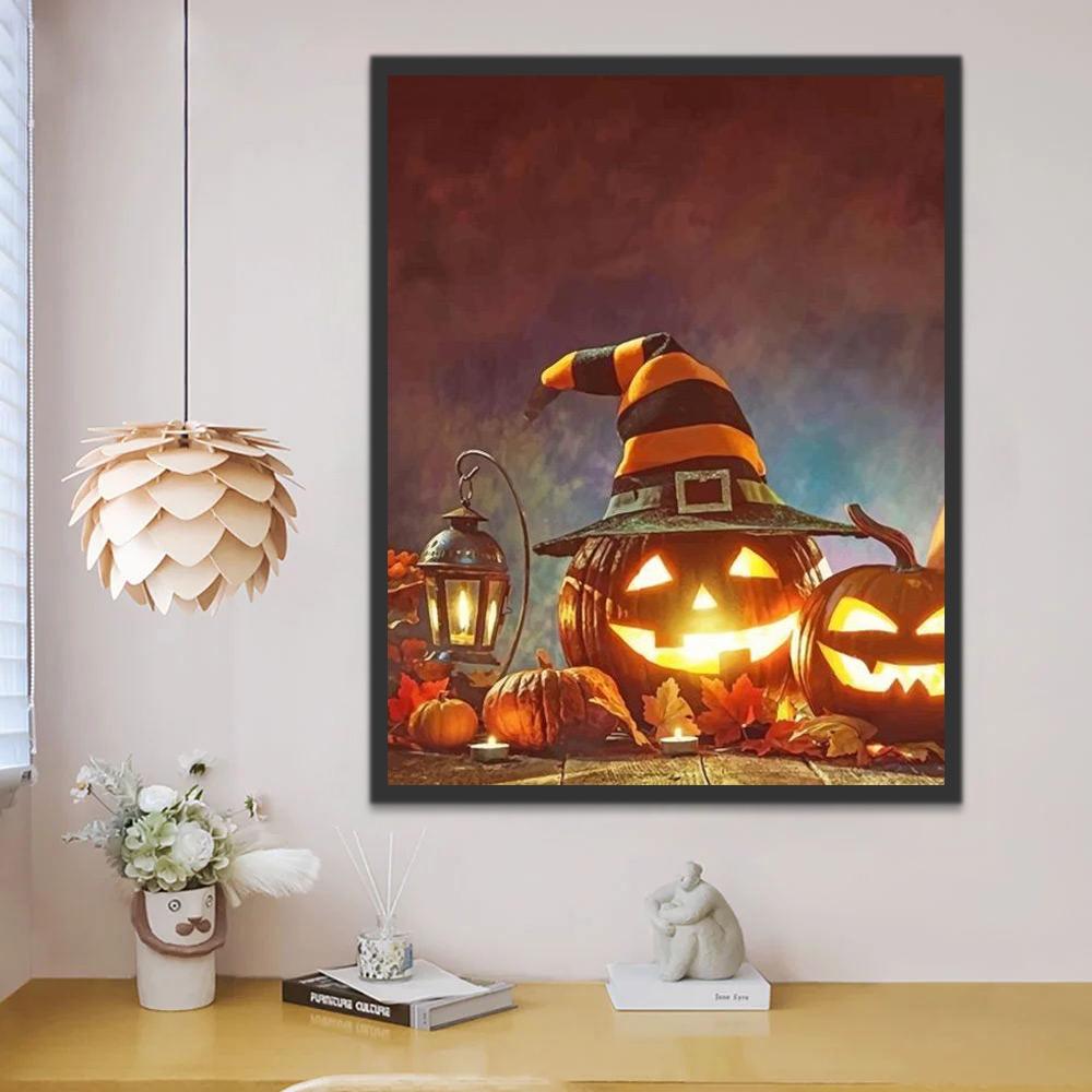 L'automne de la sorcière Peinture par Numéros