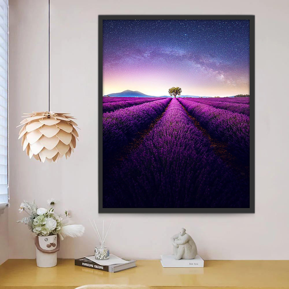 Lavandes Peinture par Numéros