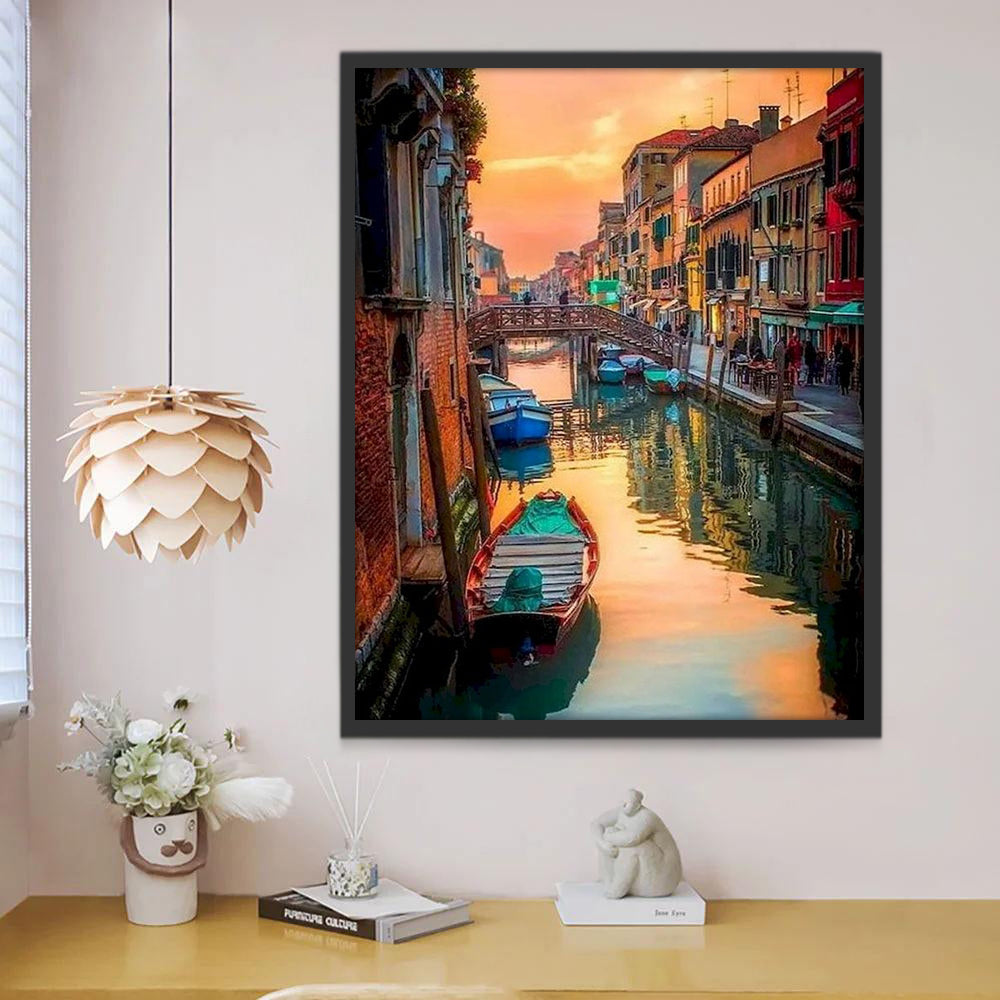 Le Canal Peinture par Numéros