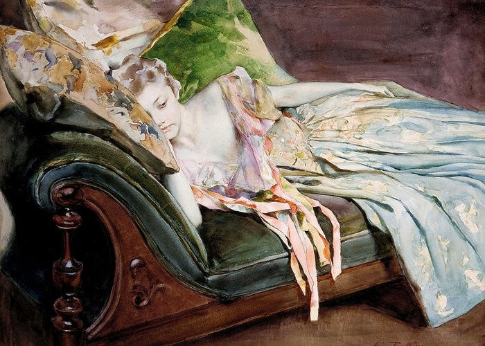 Le Coussin Vert Peinture par Numéros
