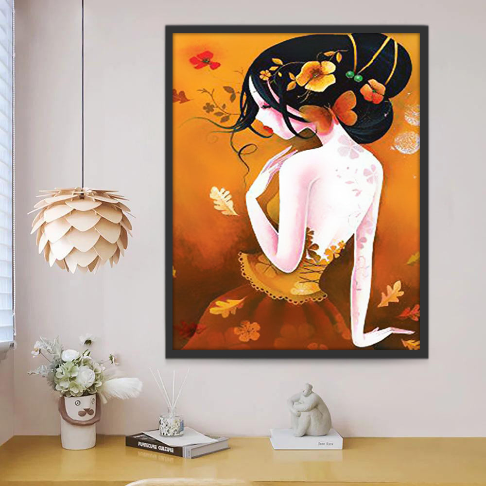 Le Papillon De Cuivre Peinture par Numéros