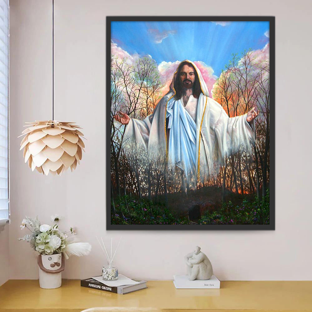 Le samedi saint Peinture par Numéros