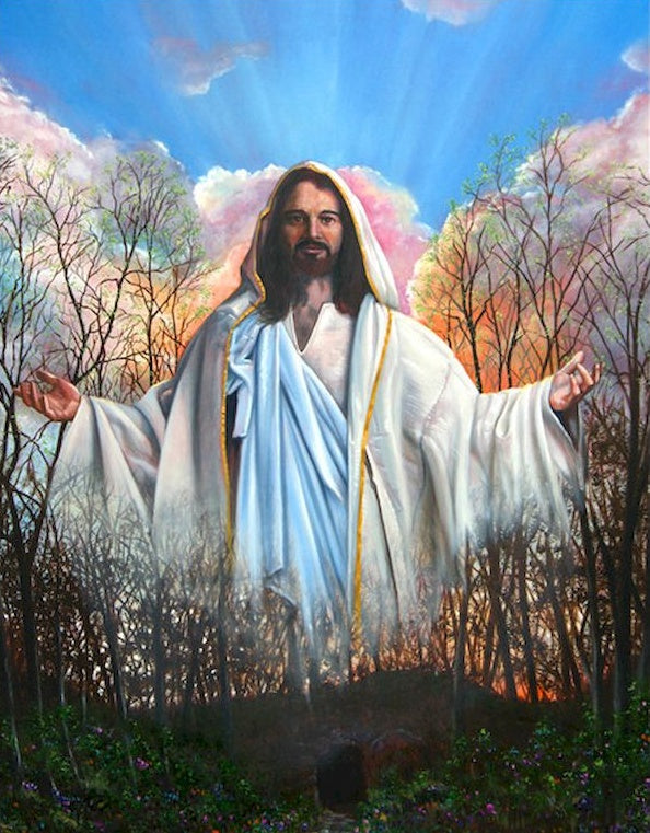 Le samedi saint Peinture par Numéros