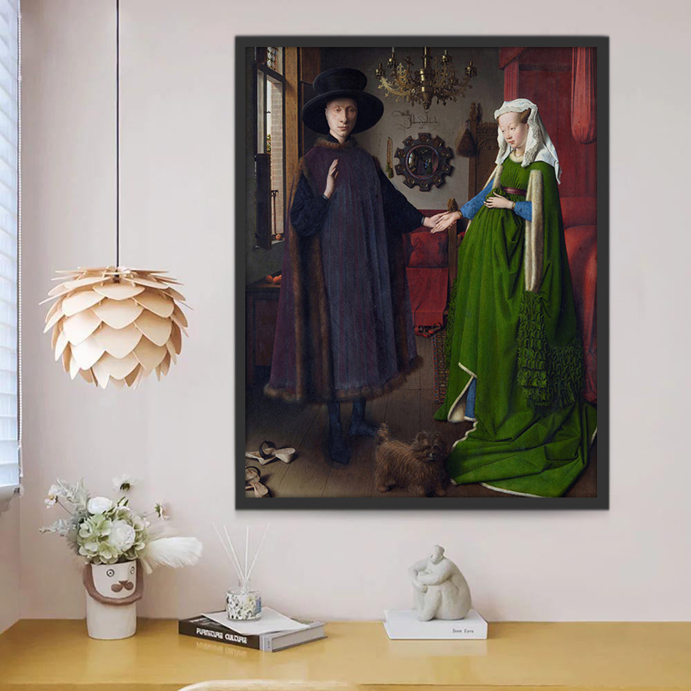 Les Époux Arnolfini Peinture par Numéros