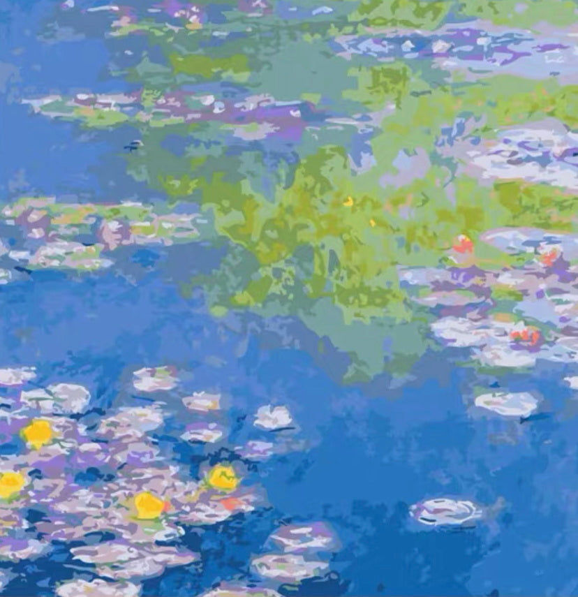 Les Nymphéas Peinture par Numéros