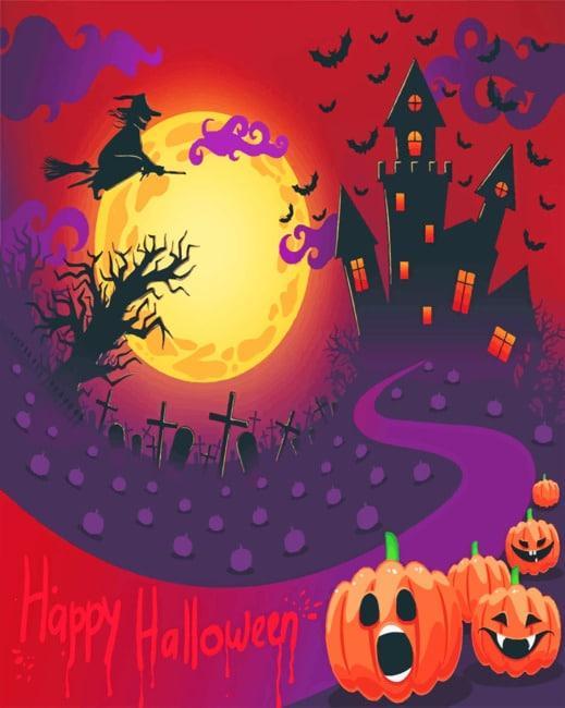 l'Halloween Peinture par Numéros