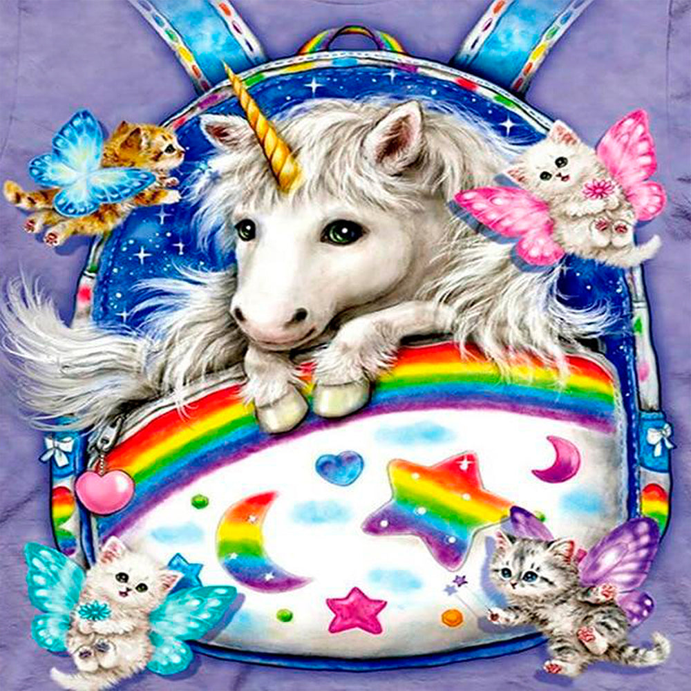Licorne au lit Peinture par Numéros