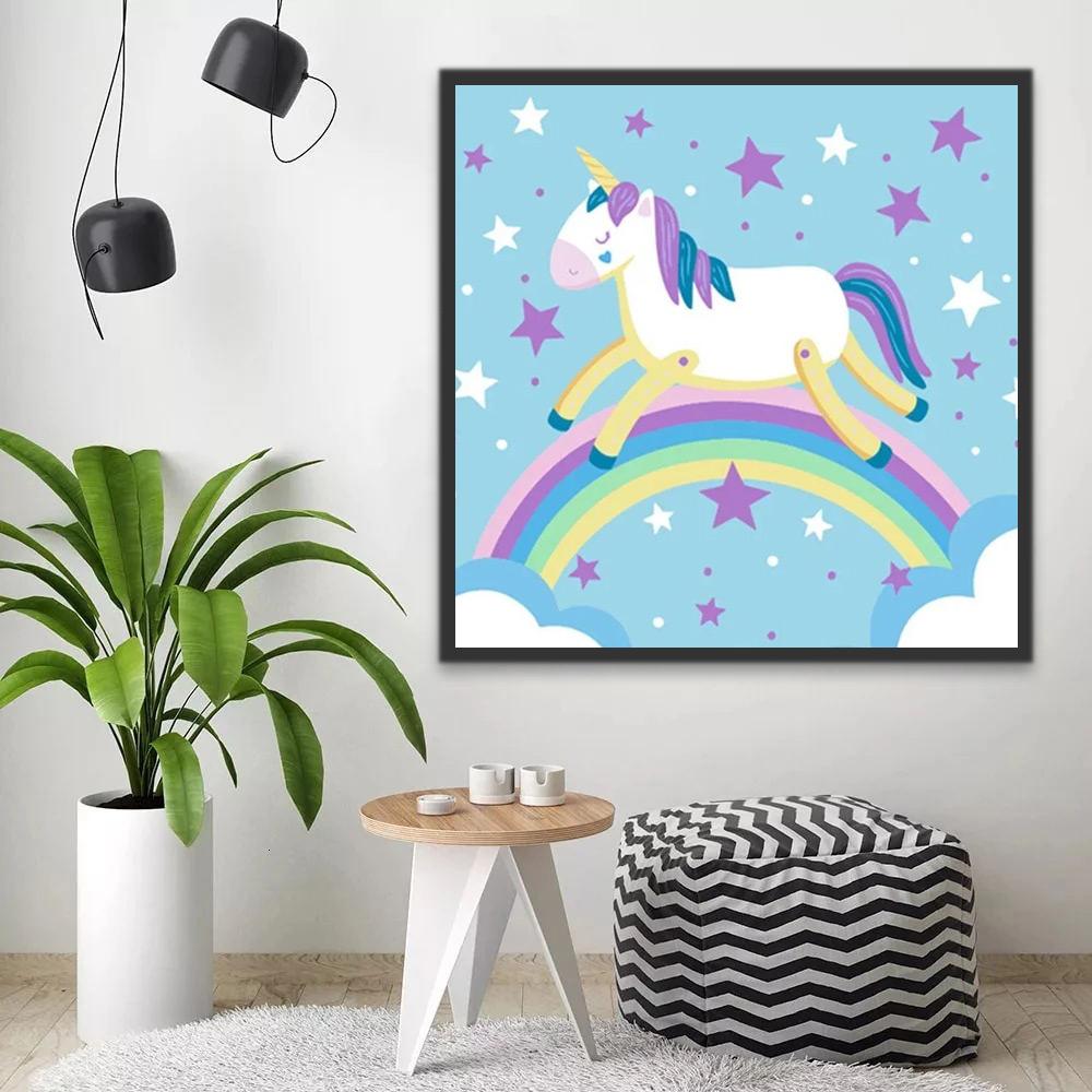 Licorne pour Enfants Peinture par Numéros