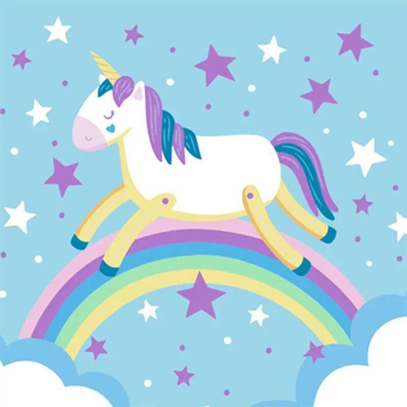 Licorne pour Enfants Peinture par Numéros