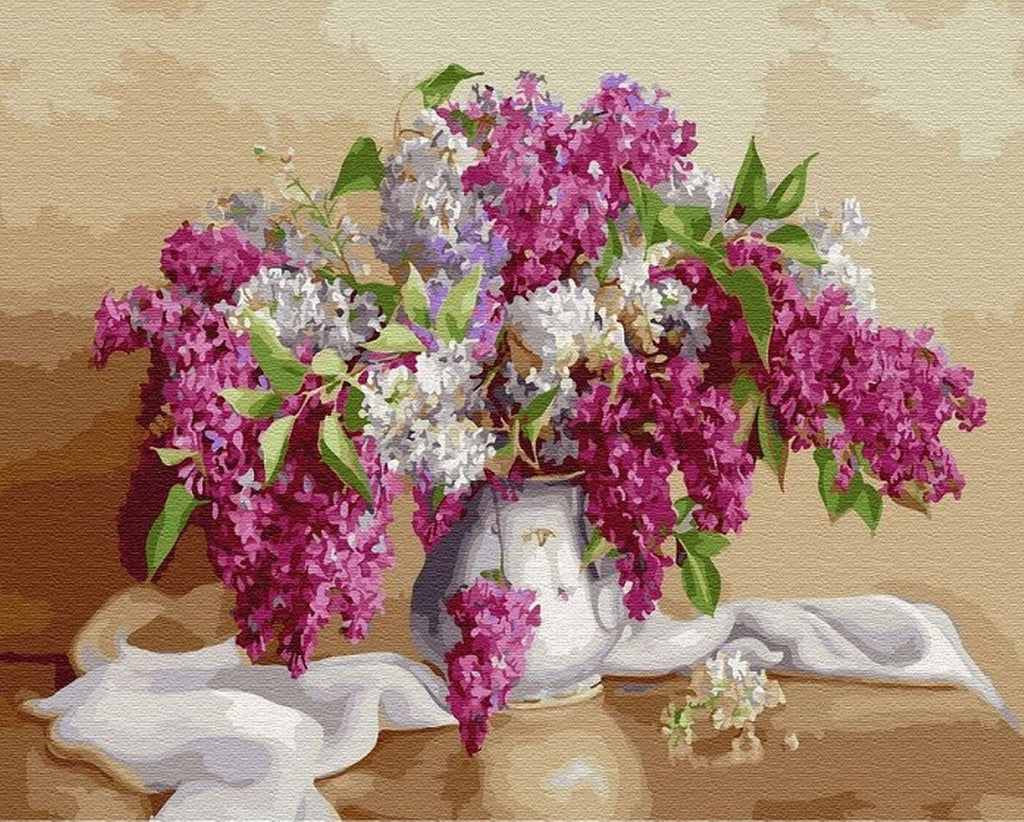 Lilas Peinture par Numéros