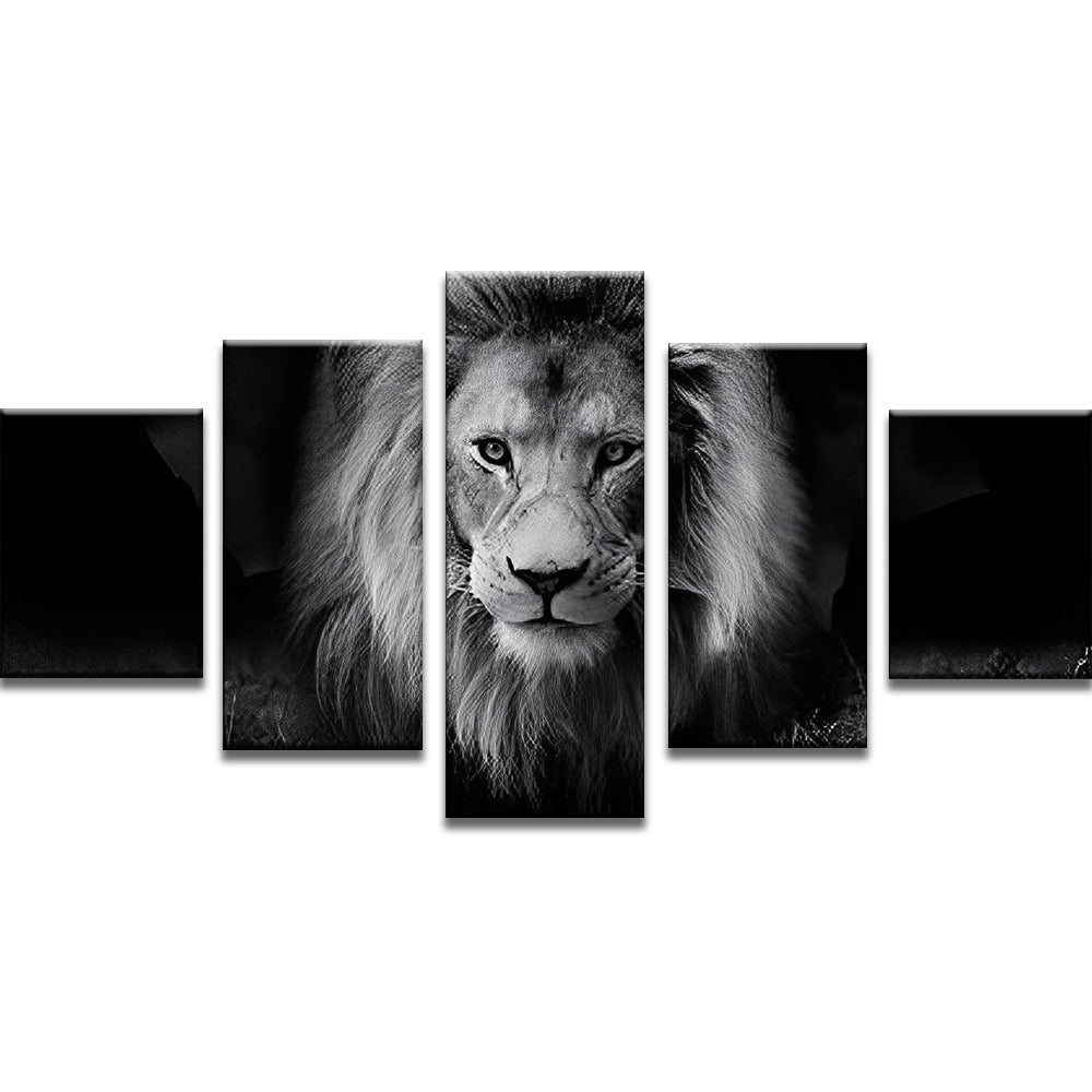 Lion Cool 5 Partie Peinture par Numéros