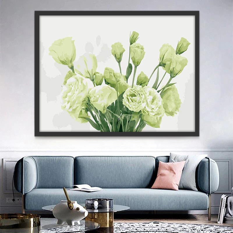 Lisianthus Peinture par Numéros