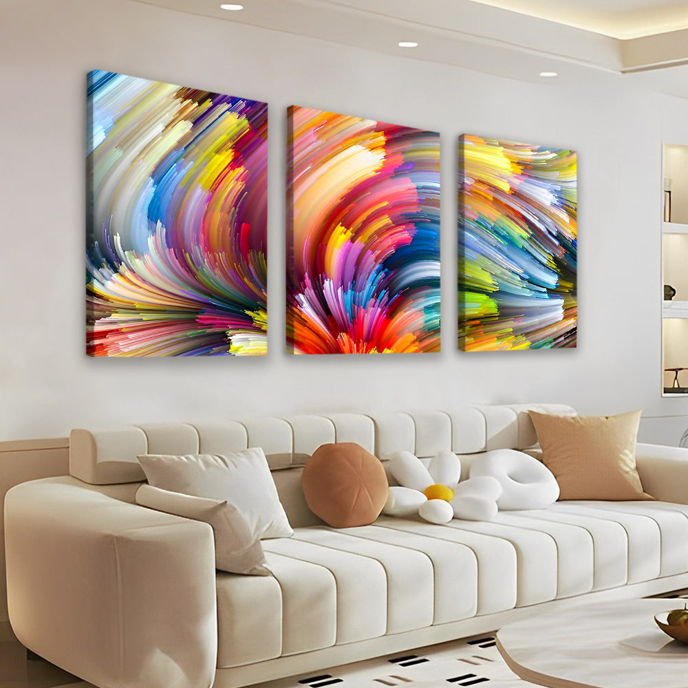 Livre Abstrait 3 Partie Peinture par Numéros