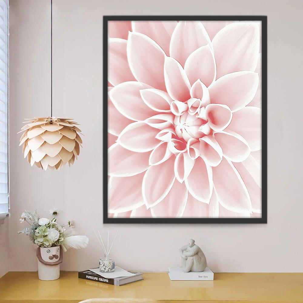 Lotus Rose Peinture par Numéros