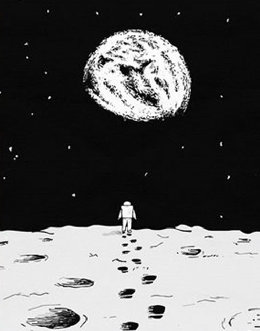 Lune Magnifique Peinture par Numéros
