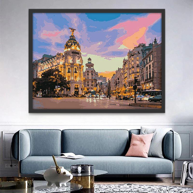 Madrid Peinture par Numéros