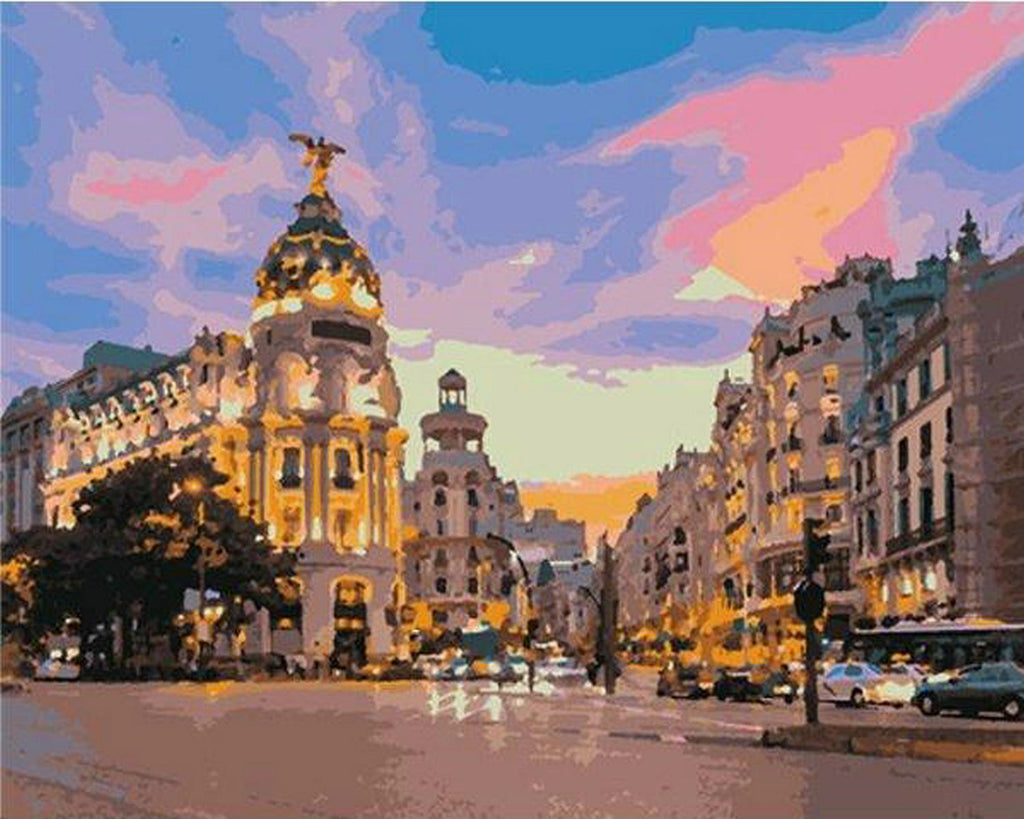 Madrid Peinture par Numéros
